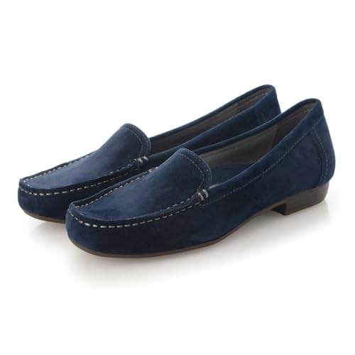 COACH スエード ブルー ネイビー デッキシューズ COACH スエード ブルー ネイビー デッキシューズ COACH - COACH